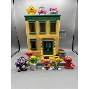 Sesame Street Workshop 2010 Hooper's Store Playset With Figures